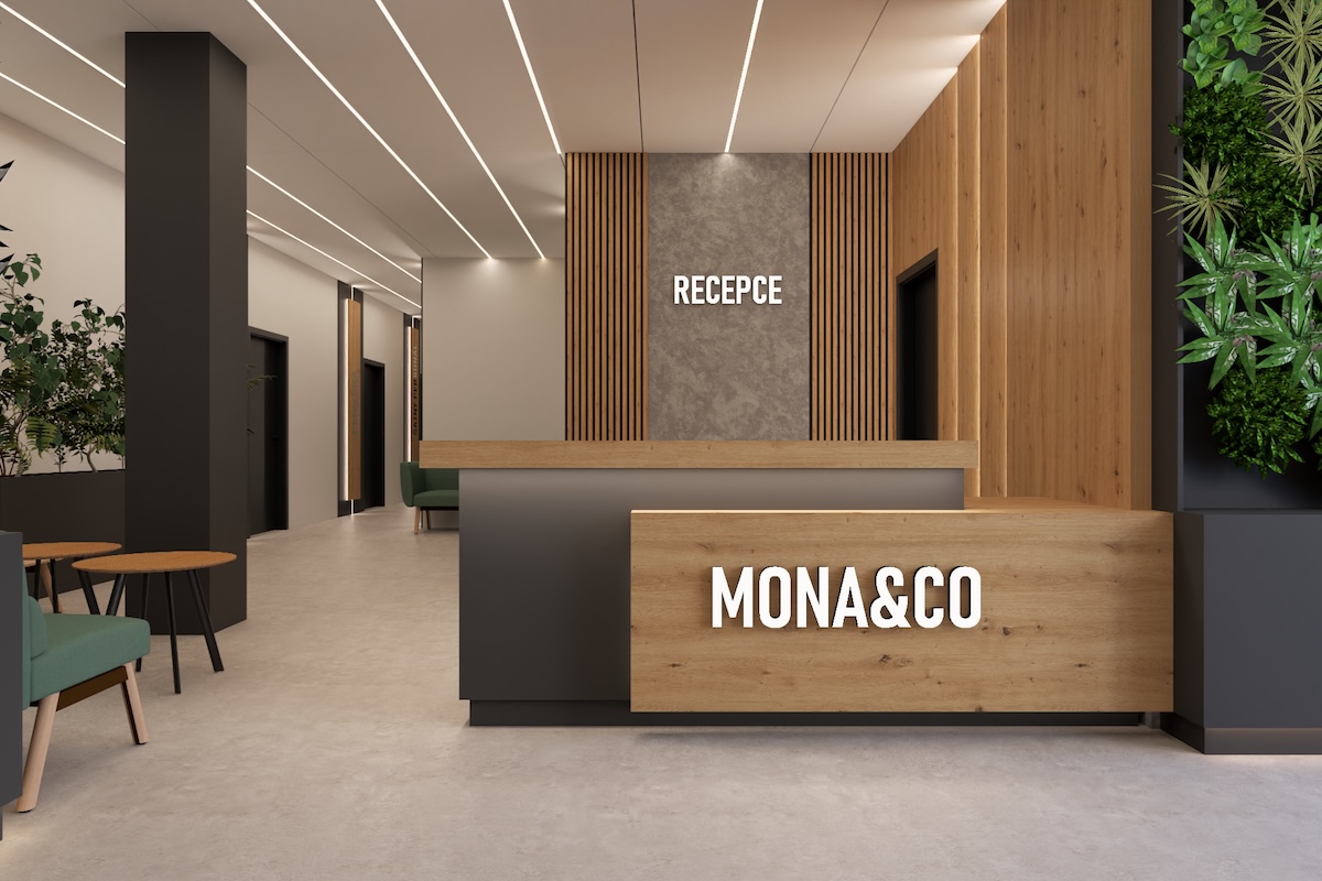 MONA&CO – Moderní interiér a ubytovací kapacity